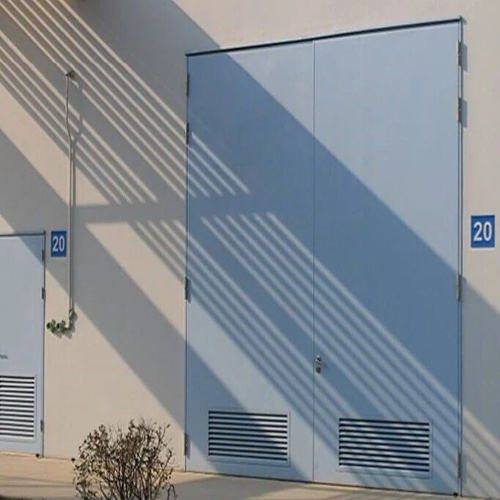 建筑內管道豎井井壁上使用哪種門(圖1) 鋼質防火門.jpg