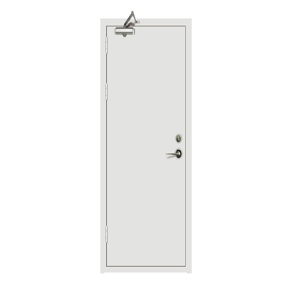 常開式防火門接收控制信號卻未自動關閉(圖1) 鋼質防火門.jpg